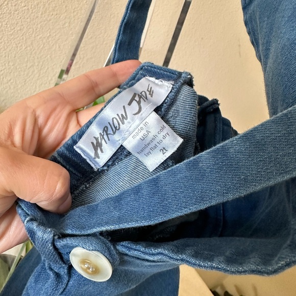 Cute Harlow Jade Bell Bottom Overalls - Picture 5 of 6